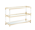 golden stainless steel console table BS-1195