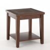 Classic Chairside End Table - Wooden Design, Timeless Appearance - Richness and Charm, Ideal Room Addition