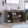 Sideboard Perssiu, Living Room, Dark Walnut