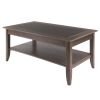 Santino Coffee Table; Oyster Gray