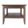 Santino Coffee Table; Oyster Gray