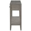 U_STYLE Contemporary 3-Drawer Console Table with 1 Shelf, Entrance Table for Entryway, Hallway, Living Room, Foyer, Corridor