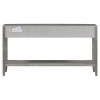 U_STYLE Contemporary 3-Drawer Console Table with 1 Shelf, Entrance Table for Entryway, Hallway, Living Room, Foyer, Corridor