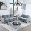 51.5" Loveseat Sofa Small Couch for Small Space for Living Room,Bedroom, Grey