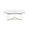 ACME Sosi Coffee Table , Gold Finish LV01083