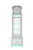 ACME Noralie GRANDFATHER CLOCK W/LED Mirrored & Faux Diamonds AC00350