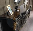 ACME Betria Console Table, Gold & Black Finish AC01892