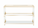 golden stainless steel console table BS-1195