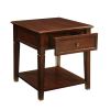 Malachi End Table in Walnut