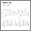 51.5" Loveseat Sofa Small Couch for Small Space for Living Room,Bedroom, Grey