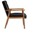 (75 x 69 x 84)cm Retro Modern Wooden Single Chair RT