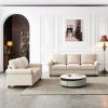 Linen Fabric Upholstery with Storage Sofa 2+3 Sectional