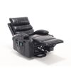 21"seat width,large size Electric Power Lift Recliner Chair Sofa for Elderly, 8 point vibration Massage and lumber heat, Remote Control, Side Pockets